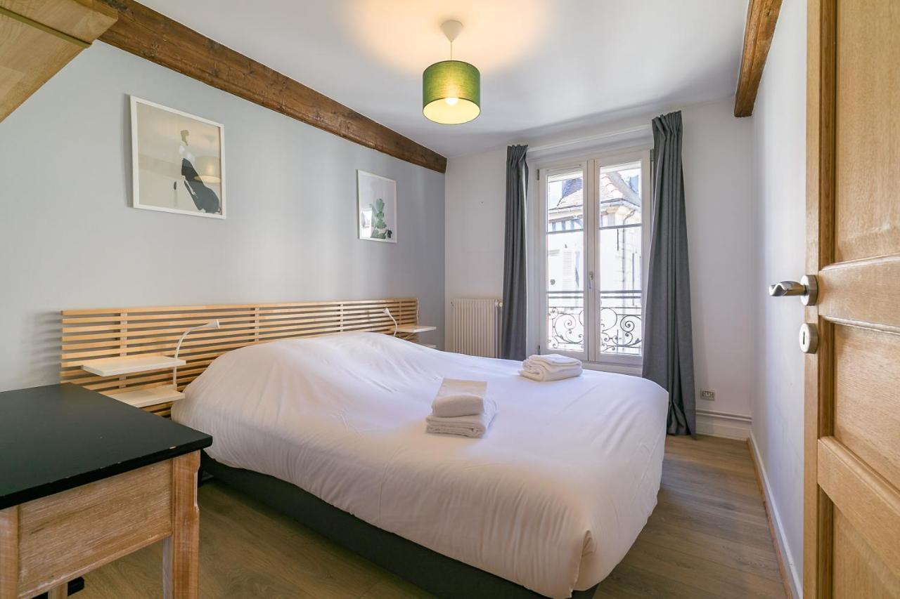 Le Rousseau Charme Et Authenticite- Srloc Apartment Dijon Luaran gambar