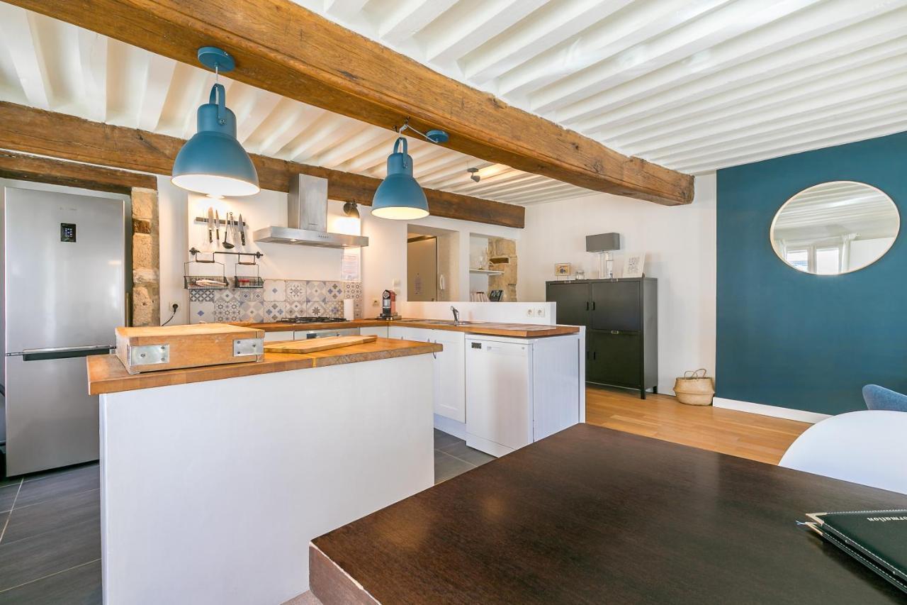 Le Rousseau Charme Et Authenticite- Srloc Apartment Dijon Luaran gambar