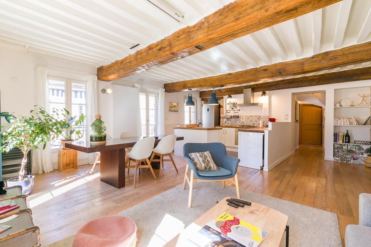 Le Rousseau Charme Et Authenticite- Srloc Apartment Dijon Luaran gambar